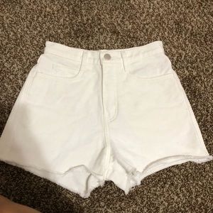 American Apparel White Shorts